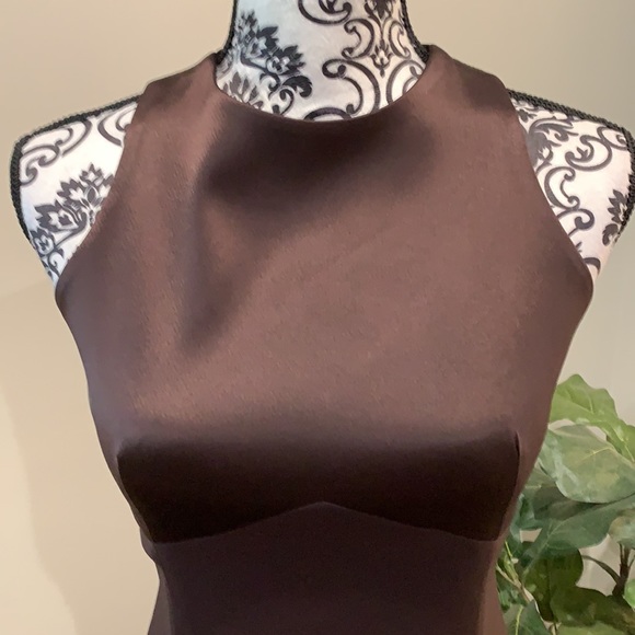 Vintage TAHARI | Cocktail Dress Sz 2 - Picture 4 of 10